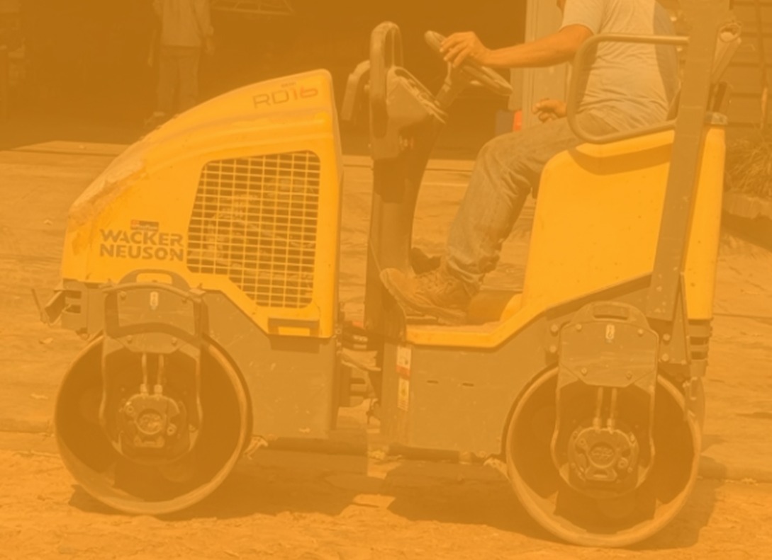 Rodillo compactador de alquiler